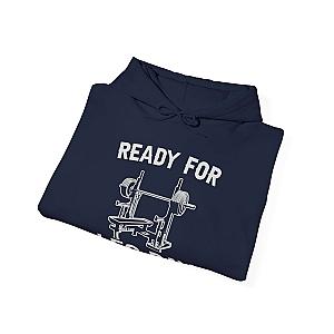Ready for Leg Day Hoodie | Funny Gym Sweatshirt for Men