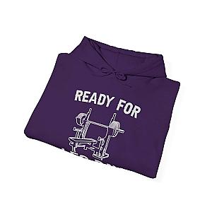 Ready for Leg Day Hoodie | Funny Gym Sweatshirt for Men