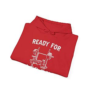 Ready for Leg Day Hoodie | Funny Gym Sweatshirt for Men