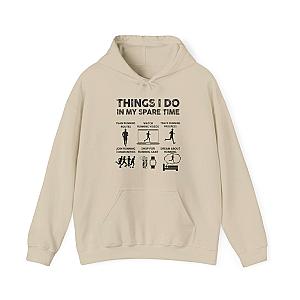 Things I Do In My Spare Time Hoodie | Funny Running Sweatshirt