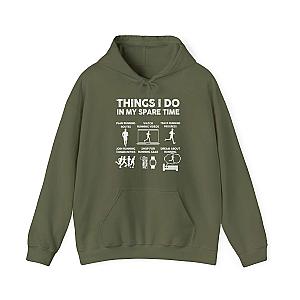 Things I Do In My Spare Time Hoodie | Funny Running Sweatshirt