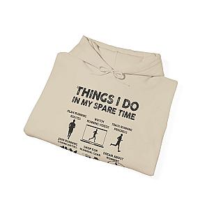 Things I Do In My Spare Time Hoodie | Funny Running Sweatshirt
