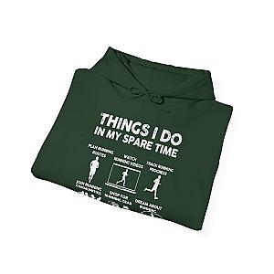 Things I Do In My Spare Time Hoodie | Funny Running Sweatshirt