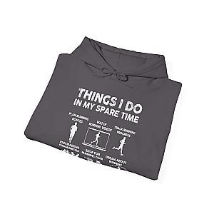 Things I Do In My Spare Time Hoodie | Funny Running Sweatshirt