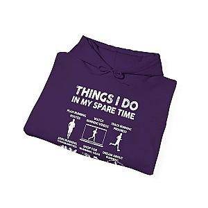Things I Do In My Spare Time Hoodie | Funny Running Sweatshirt