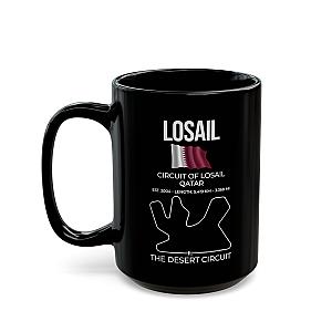 Losail Race Track Coffee Mug | Qatar Circuit Motorsport Fan Gift