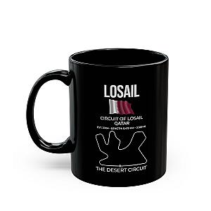 Losail Race Track Coffee Mug | Qatar Circuit Motorsport Fan Gift