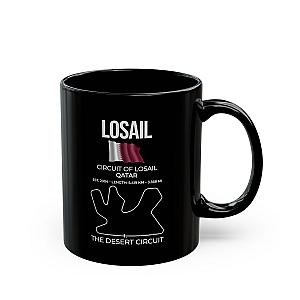 Losail Race Track Coffee Mug | Qatar Circuit Motorsport Fan Gift