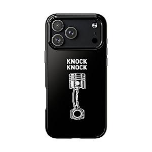 Knock Knock Broken Piston Phone Case | Funny Mechanic Car Guy Gift