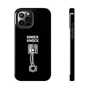 Knock Knock Broken Piston Phone Case | Funny Mechanic Car Guy Gift