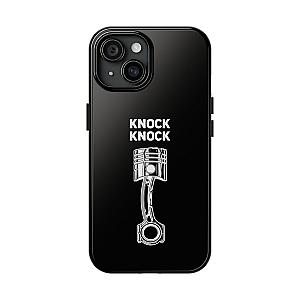 Knock Knock Broken Piston Phone Case | Funny Mechanic Car Guy Gift