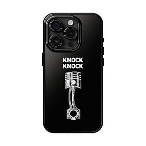 Knock Knock Broken Piston Phone Case | Funny Mechanic Car Guy Gift