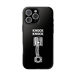 Knock Knock Broken Piston Phone Case | Funny Mechanic Car Guy Gift