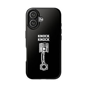 Knock Knock Broken Piston Phone Case | Funny Mechanic Car Guy Gift