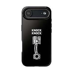 Knock Knock Broken Piston Phone Case | Funny Mechanic Car Guy Gift