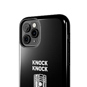 Knock Knock Broken Piston Phone Case | Funny Mechanic Car Guy Gift