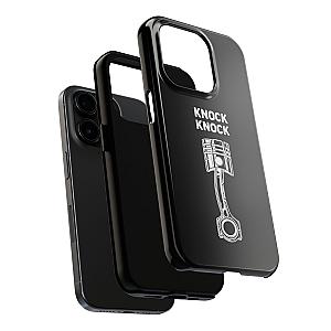 Knock Knock Broken Piston Phone Case | Funny Mechanic Car Guy Gift