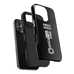 Knock Knock Broken Piston Phone Case | Funny Mechanic Car Guy Gift
