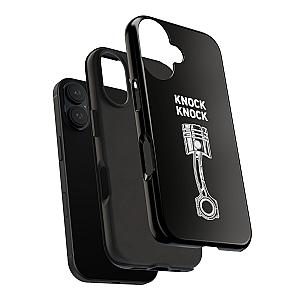 Knock Knock Broken Piston Phone Case | Funny Mechanic Car Guy Gift