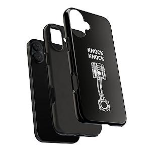 Knock Knock Broken Piston Phone Case | Funny Mechanic Car Guy Gift