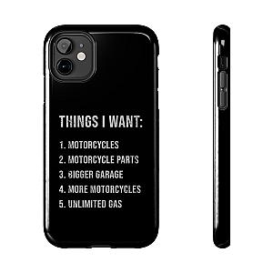 Things I Want: Motorcycles Phone Case | Biker Gift