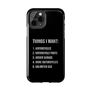 Things I Want: Motorcycles Phone Case | Biker Gift