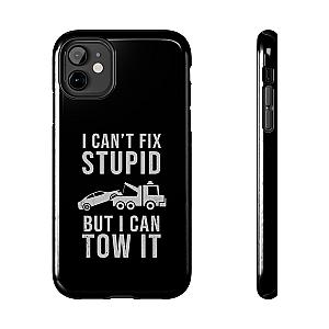I Can't Fix Stupid But I Can Tow It Phone Case | Tow Truck Gift