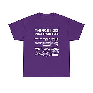 Things I Do in My Spare Time T-Shirt | Car Guy Gift