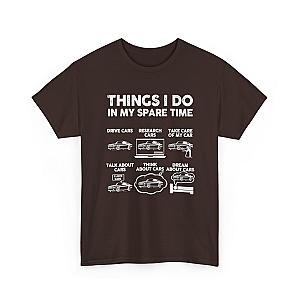 Things I Do in My Spare Time T-Shirt | Car Guy Gift