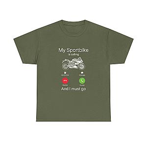 My Sportbike is Calling T-Shirt | Funny Sportbike Rider Gift