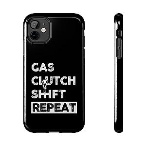 Gas Clutch Shift Repeat Phone Case | JDM Manual Transmission Gift