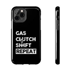 Gas Clutch Shift Repeat Phone Case | JDM Manual Transmission Gift