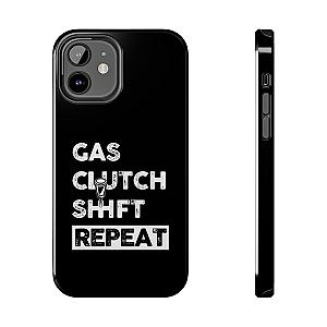 Gas Clutch Shift Repeat Phone Case | JDM Manual Transmission Gift
