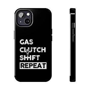 Gas Clutch Shift Repeat Phone Case | JDM Manual Transmission Gift