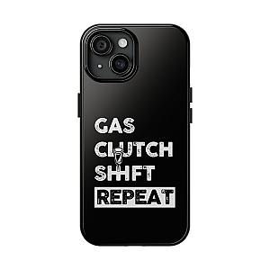Gas Clutch Shift Repeat Phone Case | JDM Manual Transmission Gift