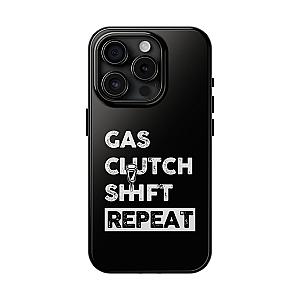 Gas Clutch Shift Repeat Phone Case | JDM Manual Transmission Gift