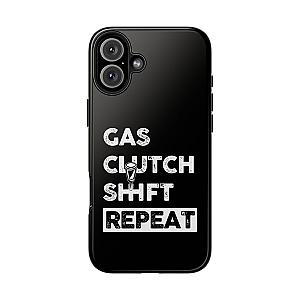 Gas Clutch Shift Repeat Phone Case | JDM Manual Transmission Gift