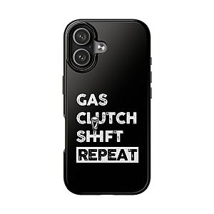 Gas Clutch Shift Repeat Phone Case | JDM Manual Transmission Gift