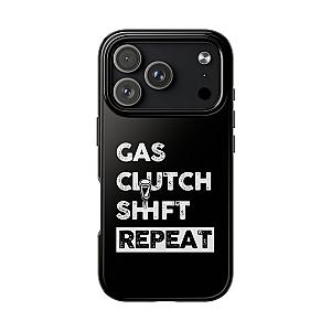 Gas Clutch Shift Repeat Phone Case | JDM Manual Transmission Gift