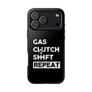 Gas Clutch Shift Repeat Phone Case | JDM Manual Transmission Gift