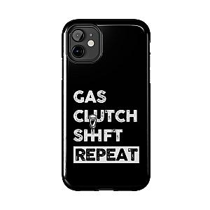 Gas Clutch Shift Repeat Phone Case | JDM Manual Transmission Gift