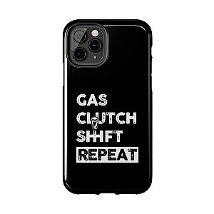 Gas Clutch Shift Repeat Phone Case | JDM Manual Transmission Gift