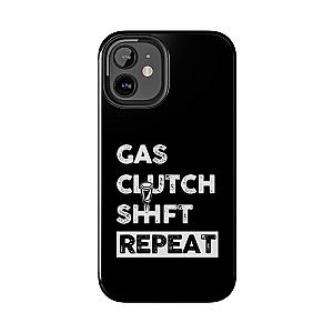 Gas Clutch Shift Repeat Phone Case | JDM Manual Transmission Gift