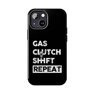 Gas Clutch Shift Repeat Phone Case | JDM Manual Transmission Gift