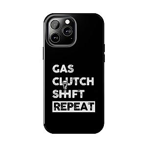 Gas Clutch Shift Repeat Phone Case | JDM Manual Transmission Gift