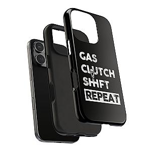 Gas Clutch Shift Repeat Phone Case | JDM Manual Transmission Gift
