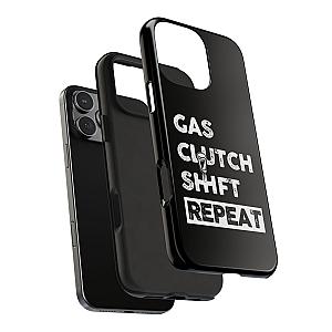 Gas Clutch Shift Repeat Phone Case | JDM Manual Transmission Gift