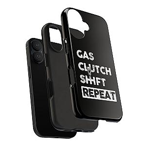 Gas Clutch Shift Repeat Phone Case | JDM Manual Transmission Gift