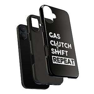 Gas Clutch Shift Repeat Phone Case | JDM Manual Transmission Gift