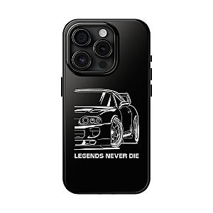 JDM Legends Never Die Phone Case | 90s JDM Car Enthusiast Gift